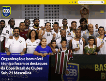 Tablet Screenshot of cbb.com.br
